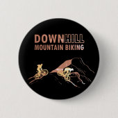 MTB downhill mountainbiken Ronde Button 5,7 Cm (Voorkant)