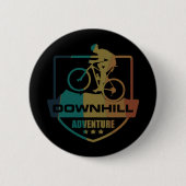 Mtb Downhill Mountainbiken Ronde Button 5,7 Cm (Voorkant)