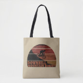 MTB downhill mountainbiken Tote Bag (Voorkant)