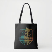 Mtb Downhill Mountainbiken Tote Bag (Voorkant)