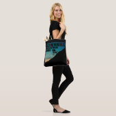 MTB downhill mountainbiken Tote Bag (Op model)