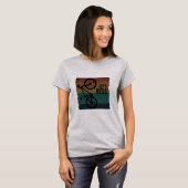 MTB Downhill - Vintage Mountainbiken T-shirt (Voorkant volledig)
