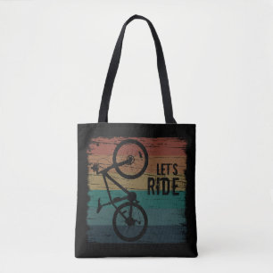 MTB Downhill - Vintage Mountainbiken Tote Bag