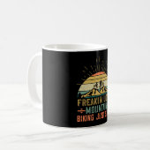 MTB - Freakin Love Mountain Biking Koffiemok (Voorkant links)