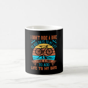 MTB Ik heb een bike gereden om het leven aan mijn  Koffiemok
