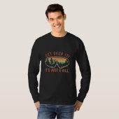 MTB - Kom erover Het is maar een heuvel T-shirt (Voorkant volledig)