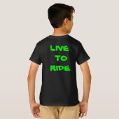 MTB LIVE TO RIVE T-SHIRT (Achterkant volledig)