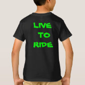 MTB LIVE TO RIVE T-SHIRT (Achterkant)