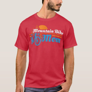 MTB mama, fietsmama, Bike Lover mammie Mountain Bi T-shirt