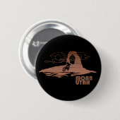 Mtb Moab - Utah Mountainbiken Ronde Button 5,7 Cm (Voorkant /achterkant)