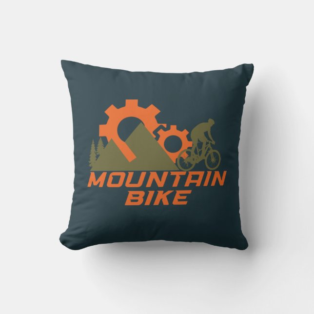 MTB Moderne Downhill Mountainbike Kussen (Voorkant)