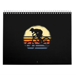 MTB Mountain Bike Bicycle Rider Downhill Vintage Kalender