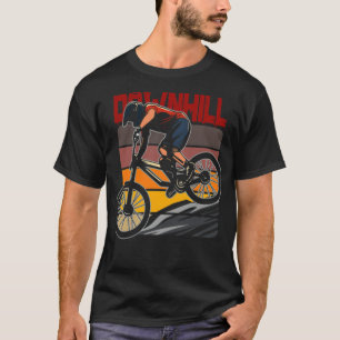 MTB Mountain Bike Downhill Biking humor bi T-shirt