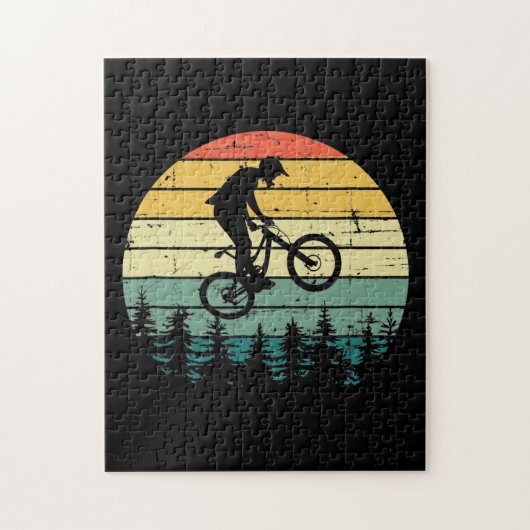MTB Mountain Bike Legpuzzel (Verticaal)