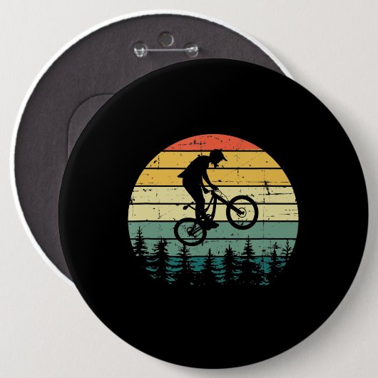  MTB Mountain Bike Ronde Button 6,0 Cm (Voorkant /achterkant)