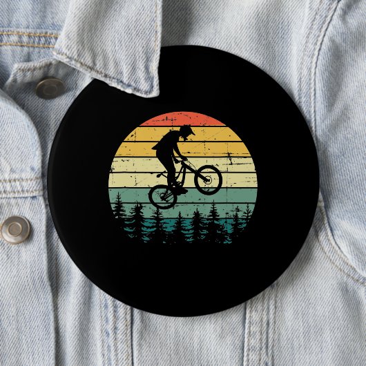  MTB Mountain Bike Ronde Button 6,0 Cm (In situ)