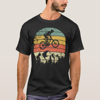 MTB Mountain Biking Vintage Downhill JUMP Bike T-shirt