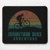 Mtb mountainbike avontuur muismat (Voorkant)