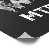 MTB mountainbike biking Poster (Hoek)