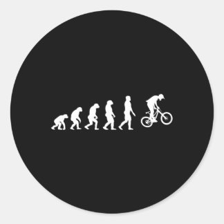 MTB Mountainbike Evolutie Ronde Sticker