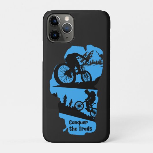 MTB Mountainbike Trails Lake Tahoe California Case-Mate iPhone Case (Achterkant)