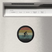 Mtb Mountainbiken Funny Fietsen Magneet (Insitu (Vaatwasser))