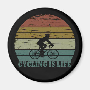 Mtb Mountainbiken Funny Fietsen Magneet
