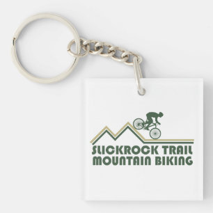 Mtb Mountainbiken - Slickrock Trails Utah Sleutelhanger