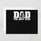 MTB mountainbikers Vaderdag pap Briefkaart (Voorkant / Achterkant)