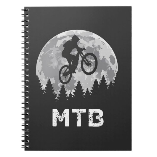 MTB mountainbiking Notitieboek (Voorkant)