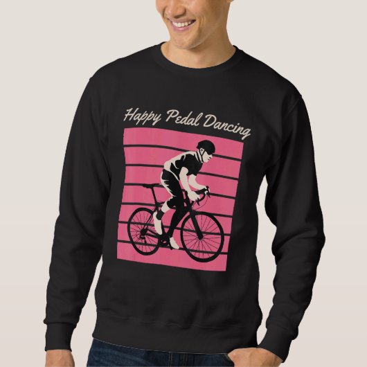 Mtb Riding Happy Pedal Dancing Trui (Voorkant)