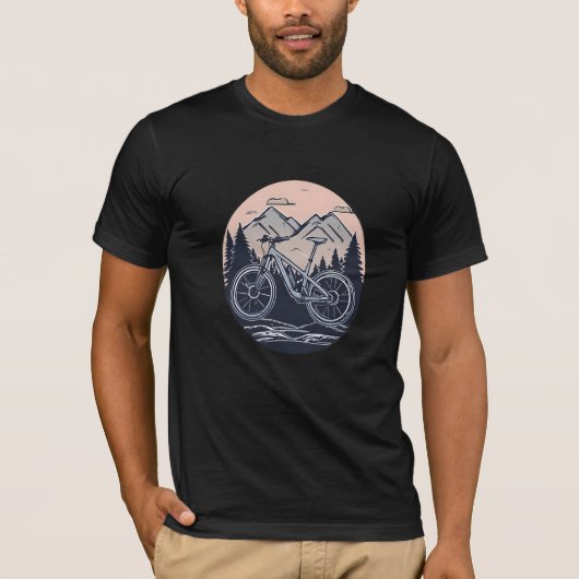 mtb t-shirt (Voorkant)