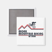 Mtb Utah - Moab Mountainbiken Magneet (Voorkant / Achterkant)
