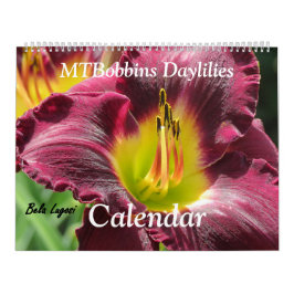 MTBobbins Daylilies - met Namen - Grote Kalender