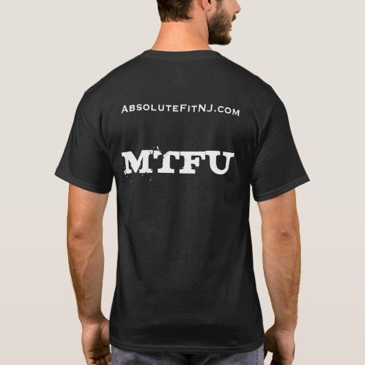 mtfU T-shirt (Achterkant)