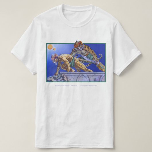MtG Cat Warriors T-shirt (Design voorkant)