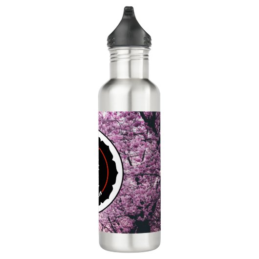 MTG Judo Club Cherry Blossom Water Bottle Waterfles (Rechts)