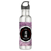 MTG Judo Club Cherry Blossom Water Bottle Waterfles (Voorkant)