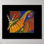 MtG Shivan Dragon Poster (Voorkant)