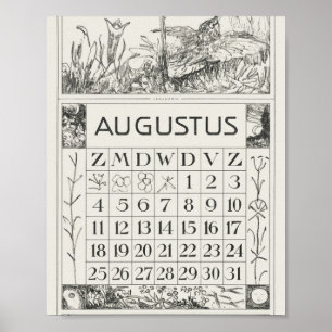 Mtheo van hoytema - kalender - reigerkunst - akkoo poster