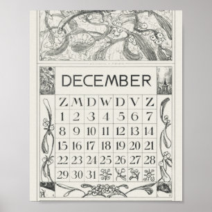Mtheo van hoytema - kalender - reigerkunst - akkoo poster