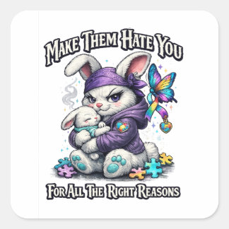 MTHY ASD VIERKANTE STICKER