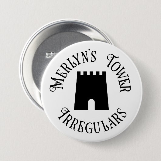 MTI Loto, 3in Ronde Button 7,6 Cm (Voorkant /achterkant)