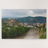 Mt'k'vari Rivierstroom, Tbilisi Legpuzzel (Horizontaal)
