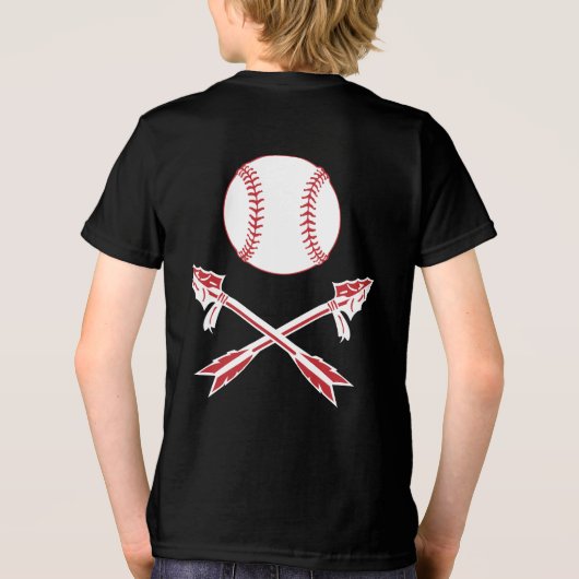 MTL Bal & Pijlen Tri-Blend Shirt (Achterkant)