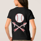 MTL Bal & Pijlen Tri-Blend Shirt (Achterkant)