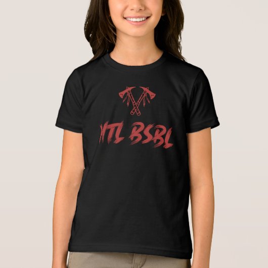 MTL Baseball Tri-Blend Shirt (Voorkant)