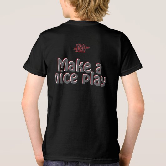 MTL Goed Spel Tri-Blend Shirt (Achterkant)