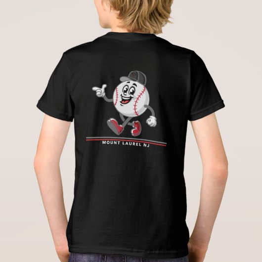 MTL Honkbal Guy Tri-Blend Shirt (Achterkant)