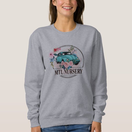 MTL Nursery Crewneck dames trui (Voorkant)